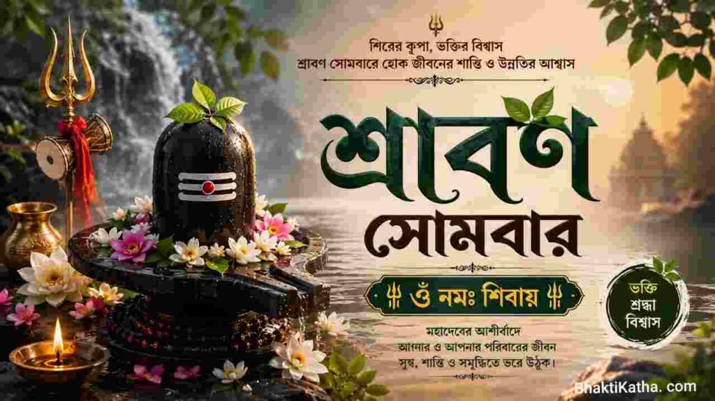 2026 Shravan Somvar Vrat In Bengali । শ্রাবণ সোমবার ব্রত কবে থেকে শুরু