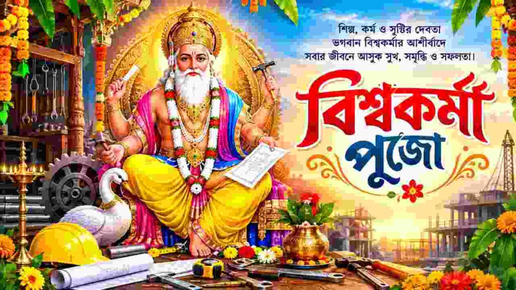 Vishwakarma Puja 2026 Date ২০২৬ বিশ্বকর্মা পুজো